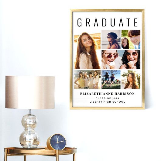 7写真モダン卒業パーティーへようこそ ポスター