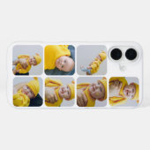 7写真Make Your Own パーソナライズされた Collage iPhoneケース (裏面横)