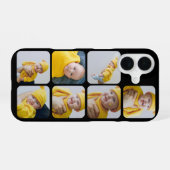 7写真Make Your Own パーソナライズされた Collage iPhone 16ケース (裏面横)