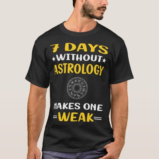 7占星術のない日 Tシャツ (正面)