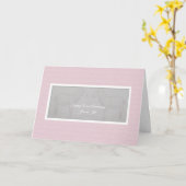 7周年ウール結婚記念日夫婦羊 カード (黄色い花)