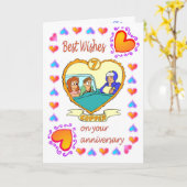 7周年記念カード - 銅 カード (黄色い花)