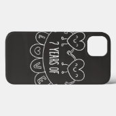7周年記念ギフトチョークハート Case-Mate iPhoneケース (裏面 (横))