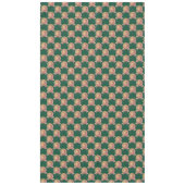 7周年記念フ結婚レジアメダリオンタブレクロース テーブルクロス (正面)