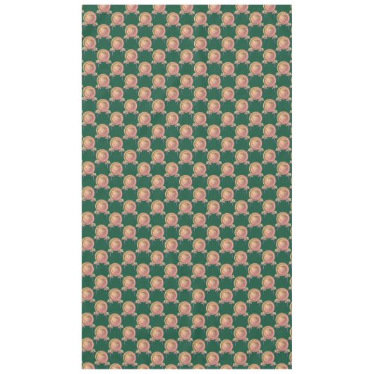 7周年記念フ結婚レジアメダリオンタブレクロース テーブルクロス (正面)