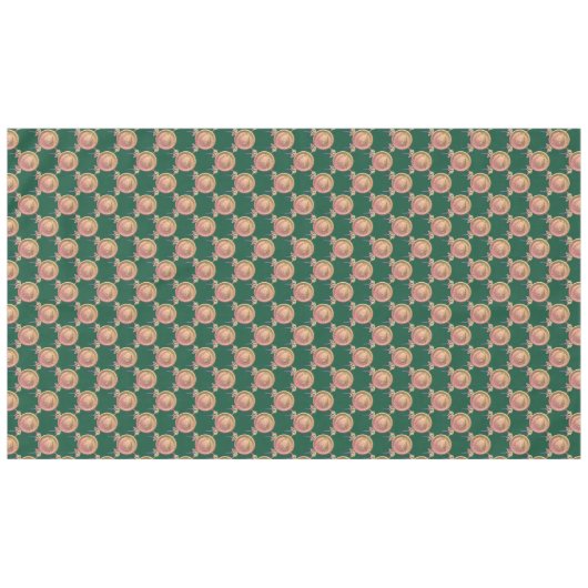 7周年記念フ結婚レジアメダリオンタブレクロース テーブルクロス (正面(横))