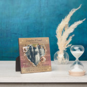 7周年記念結婚バラ写真プラーク フォトプラーク (インサイチュ)