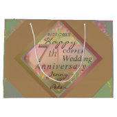 7周年記念結婚抱き枕 ラージペーパーバッグ (裏面)