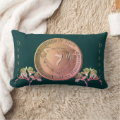 7周年記念結婚銅フェシア ランバークッション (ブランケット)