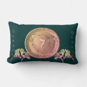 7周年記念結婚銅フェシア ランバークッション (正面)