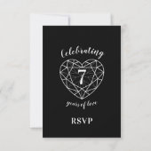 7周年 オニキス ブラック 返信 RSVP (裏面)