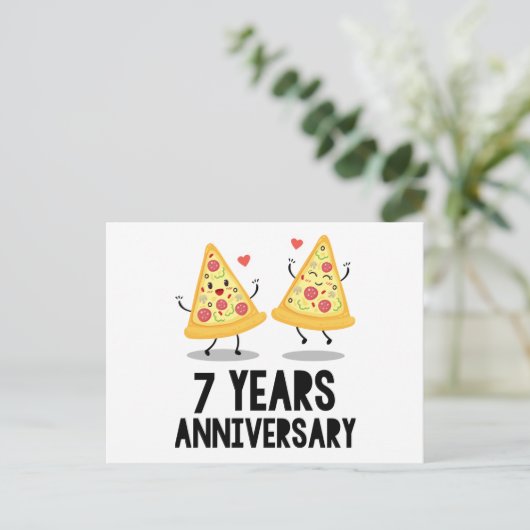 7周年 7年 ポストカード (スタンド正面)