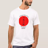 "7回は下ります… 起こして下さい8つを" Tシャツ (正面)