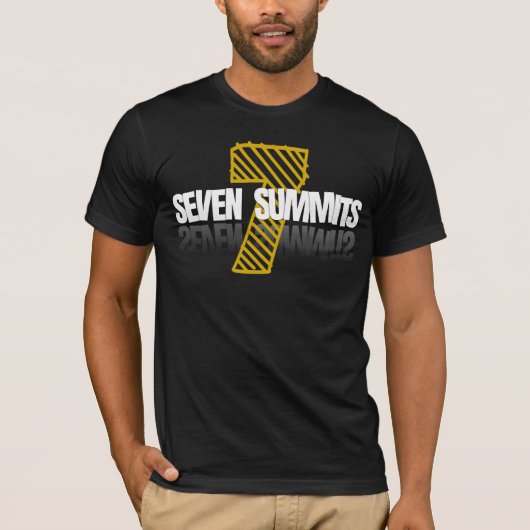 7大陸最高峰 Tシャツ (正面)