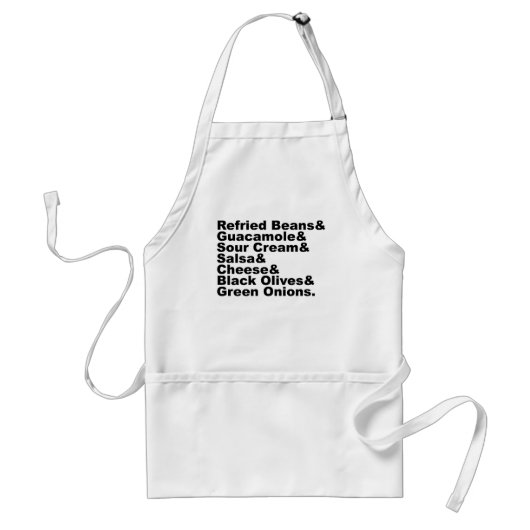 7層目の7種の具 スタンダードエプロン (正面)