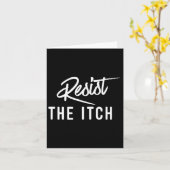 7年おもしろい記念シャツ – かゆみに耐える カード (黄色い花)