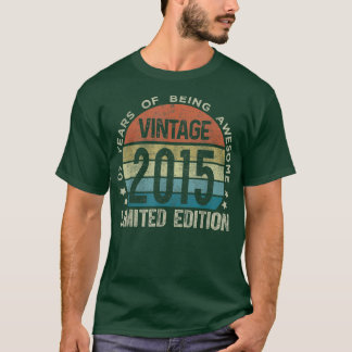 7年ギフトヴィンテージ2015年限定版7th tシャツ