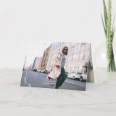 7年モダン間写真 カード (裏面)