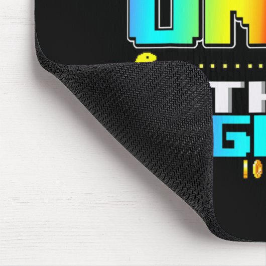 7年生のゲームでゲームのビデオゲーマー戻る学校 マウスパッド (コーナー)