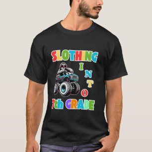 7年生のスロッスモンスタートラックバックTにスロッテインズ Tシャツ