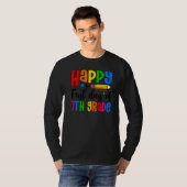 7年生のハッピーラストデイかわいいSの最終日 Tシャツ (正面フル)