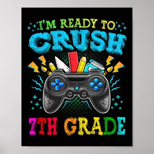 7年生の新学期ビデオをクラッシュする準備ができている ポスター (正面)