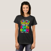 7年生の最後の日8年生のカットを見る Tシャツ (正面フル)