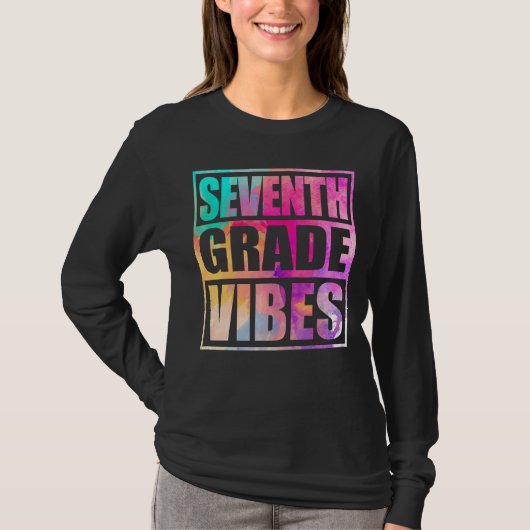 7年生のVibes 7年生のSの1日目 Tシャツ (正面)