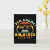 7年生アンロックレベルUpゲーム戻るS カード (黄色い花)