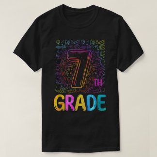 7年生絞り染め先生おもしろい戻るSc Tシャツ