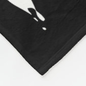 7年生 空手キックで学校にいこう Tシャツ フリースブランケット (角)