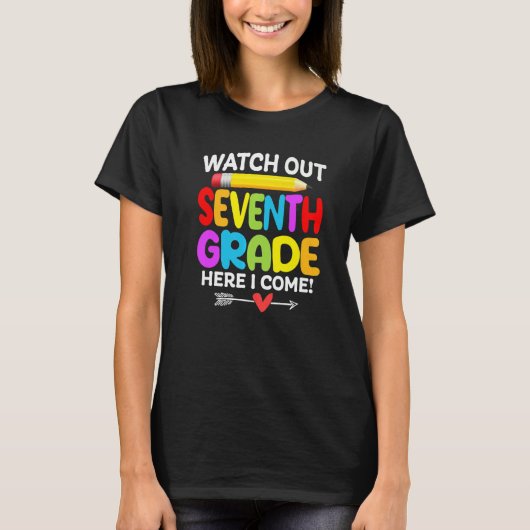 7年生I来新学期 Tシャツ (正面)
