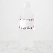 7恋しく思月1日の誕生日のリトル・インディペンデント4日 ペットボトルラベル (裏面)