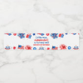 7恋しく思月1日の誕生日のリトル・インディペンデント4日 ペットボトルラベル (シングルラベル)