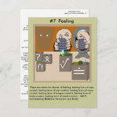 #7感覚-依存した発生からの… インビテーションポストカード (正面/裏面)