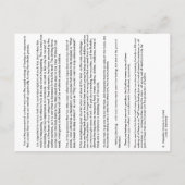 #7感覚-依存した発生からの… インビテーションポストカード (裏面)