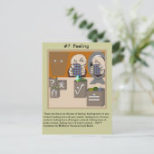 #7感覚-依存した発生からの… インビテーションポストカード (スタンド正面)