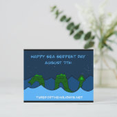 7日威厳があるは海蛇の日 ポストカード (スタンド正面)