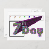 7日目 ポストカード (正面/裏面)