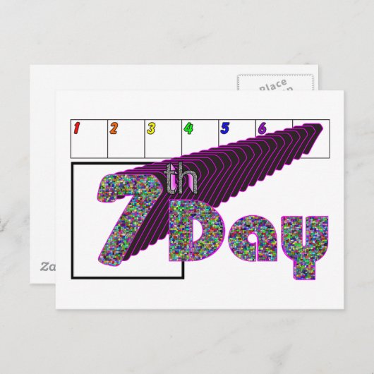 7日目 ポストカード (正面/裏面)