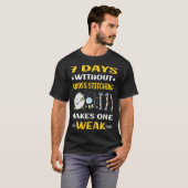 7日(クロステッチングなし) Tシャツ (正面フル)