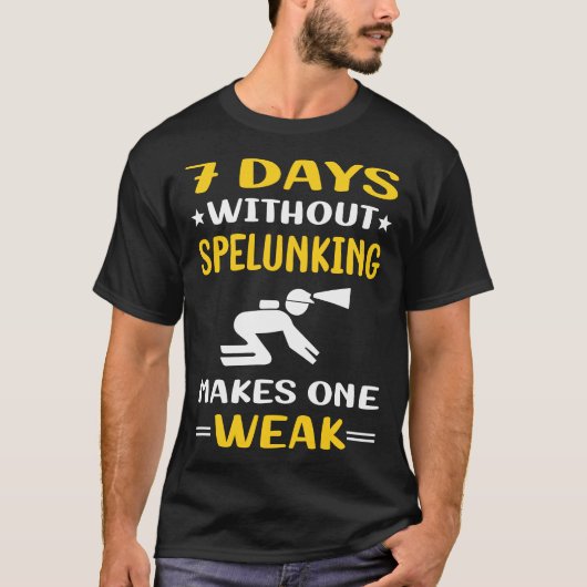 7日(スパランカースペエオロジーなし) Tシャツ (正面)