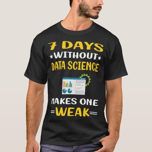 7日(データ科学なし) Tシャツ (正面)
