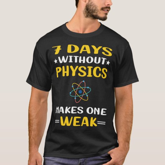 7日（物理なし） Tシャツ (正面)