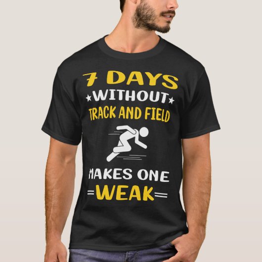 7日(陸上競技を除く) Tシャツ (正面)