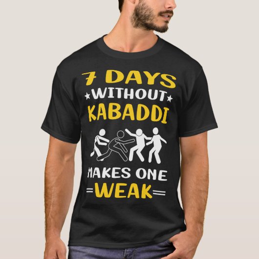 7日Kabaddiなし Tシャツ (正面)
