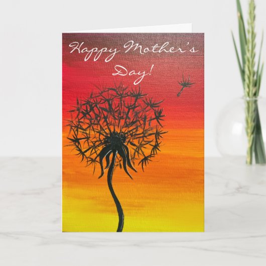 7時間365日の母の日カード カード (正面)