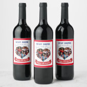 7最高の月4日の願い ワインラベル (ボトル)