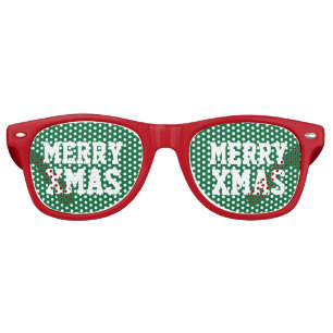 7月おもしろいのクリスマスにパーティーが亡くなる レトロサングラス