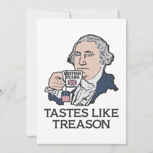 7月おもしろいユーモアのある4日招待状 招待状 (正面)